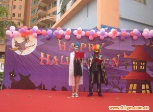 廣東惠陽彩虹城偉才幼兒園2013年萬圣節活動