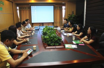 清遠市清城區教育局領導到訪偉才，洽談幼兒園項目合作