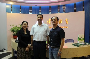 省連鎖經營協會會長、省體育舞蹈運動協會副主席蒞臨偉才