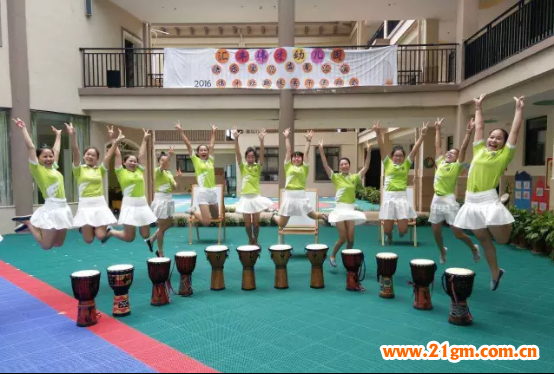 江西吉安匯豐偉才幼兒園“偉才杯”趣味親子運動會