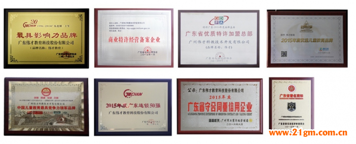 偉才教育榮譽(yù)