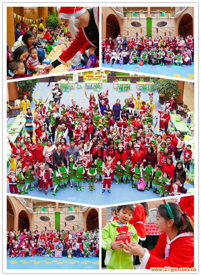 廣東順德陳村偉才幼兒園:親子狂歡,共度溫暖甜蜜的圣誕節