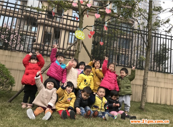 重慶大渡口區偉才幼兒園：愛護小樹苗，我和小樹一起成長