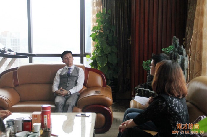 偉才教育領航人羅董事長接受《商界》媒體專訪