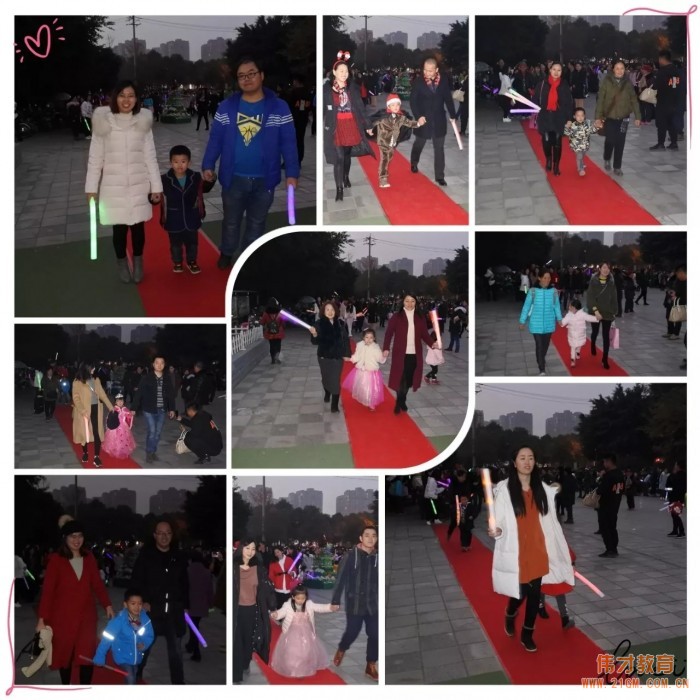 喜樂•歡聚•給予，盡在四川省成都市溫江區(qū)時代西錦偉才幼兒園圣誕活動