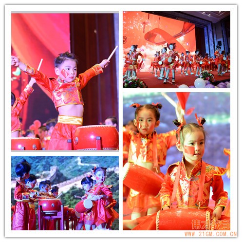 湖北荊州楚天都市佳園偉才幼兒園英語節活動