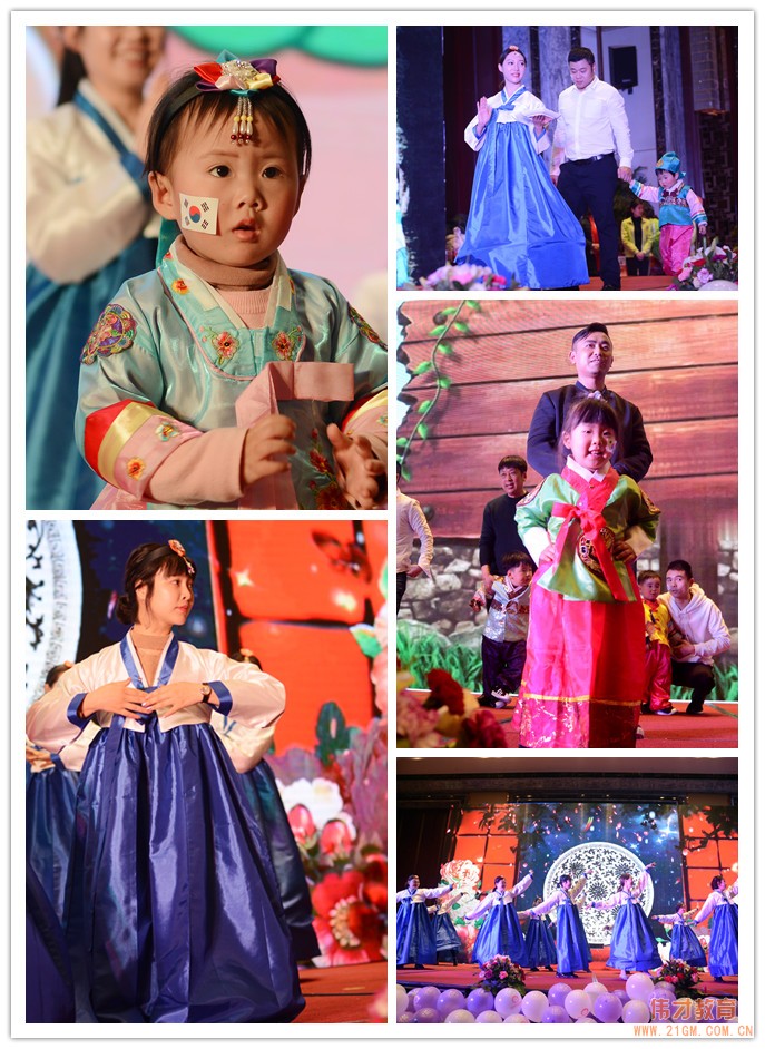 湖北荊州楚天都市佳園偉才幼兒園英語節活動