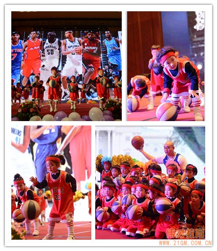 湖北荊州楚天都市佳園偉才幼兒園英語節活動