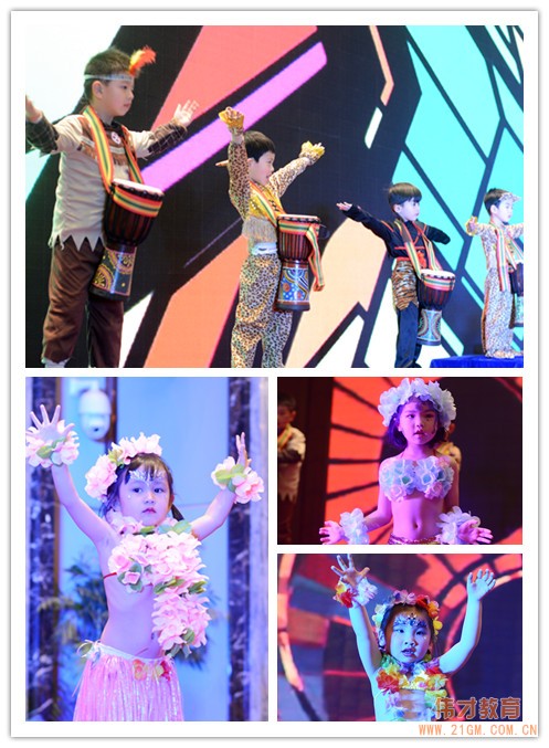 湖北荊州楚天都市佳園偉才幼兒園英語節活動