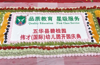 廣東省梅州市五華縣碧桂園偉才國際幼兒園盛大開園，讓夢飛揚！
