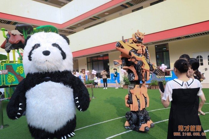 放飛五彩氣球,童夢從此啟航 ——四川省綿陽市安州區羅林偉才幼兒園熱鬧開園!