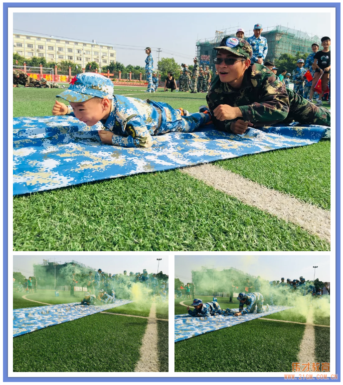 颯爽英姿，小小特種兵丨廣西貴港凱旋國際偉才幼兒園國慶親子軍事演習活動