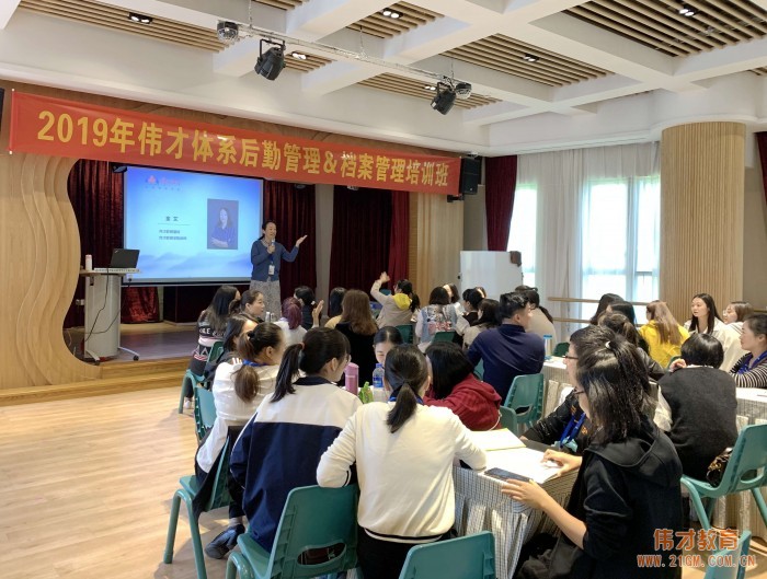 精細科學、實用落地——2019年偉才體系幼兒園后勤管理&檔案管理培訓班圓滿結束