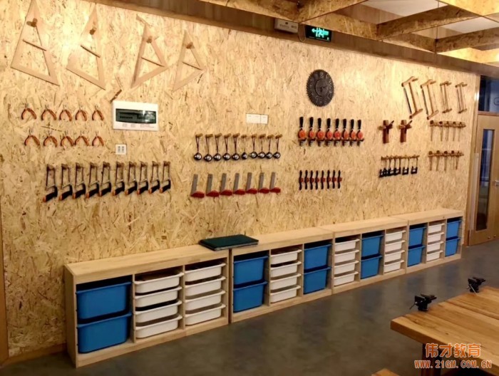 廣西南寧賓陽偉才幼兒園:木工坊初體驗