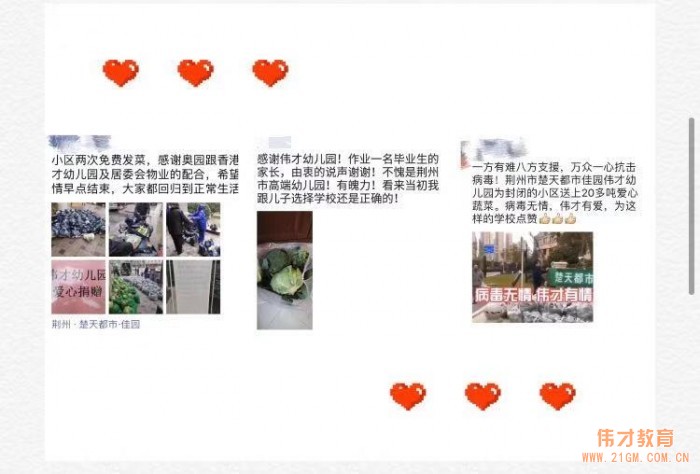 萬(wàn)眾一心抗疫情丨湖北荊州楚天都市佳園偉才幼兒園捐贈(zèng)物資暖人心！