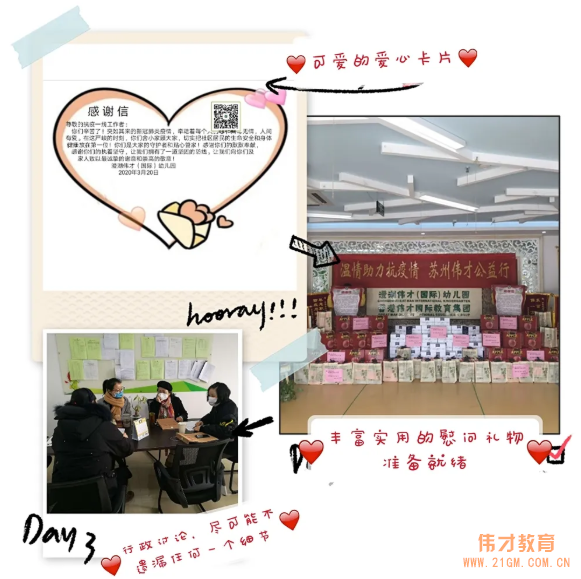 溫情助力抗疫情 蘇州甪直澄湖偉才(國際)幼兒園公益行