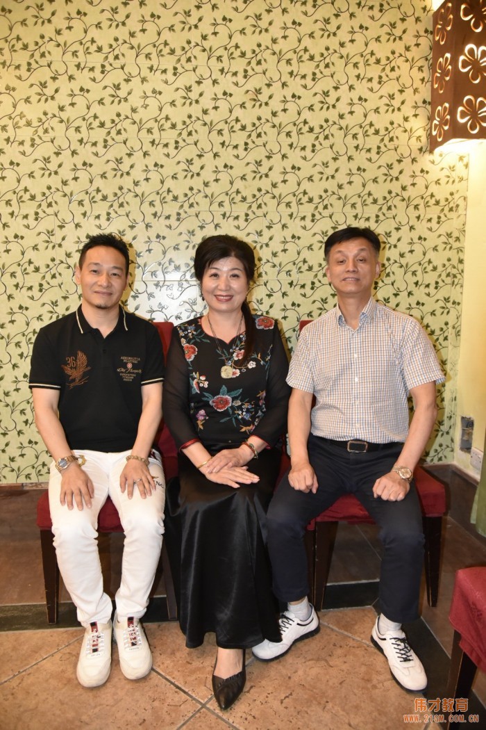 六安人才協會廣東分會許衛會長等一行到訪偉才教育,關愛家鄉企業發展