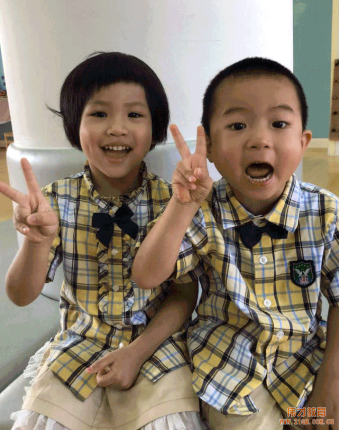 廣東普寧市偉才幼兒園大班回園記:你笑起來真好看!