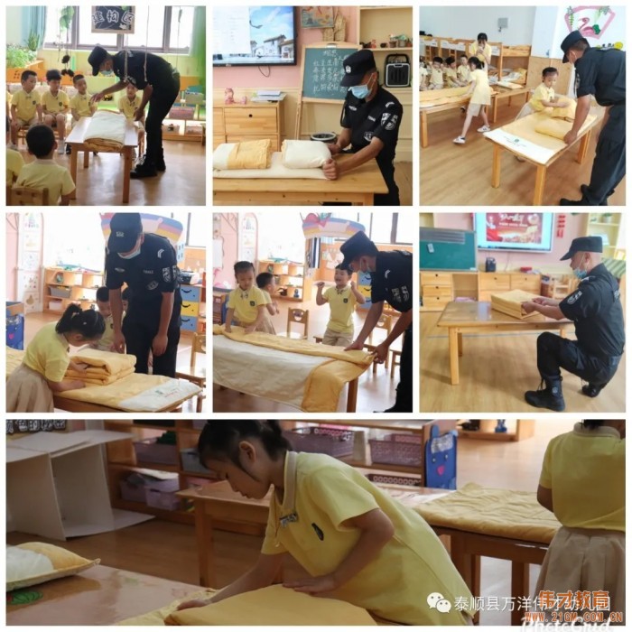 浙江溫州泰順萬洋偉才幼兒園：八一建軍節(jié)系列活動