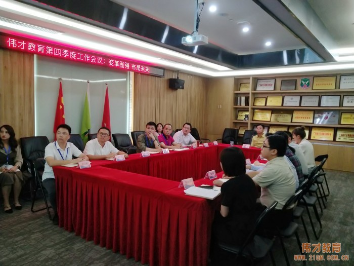 變革圖強，布局未來——偉才教育第四季度工作會議