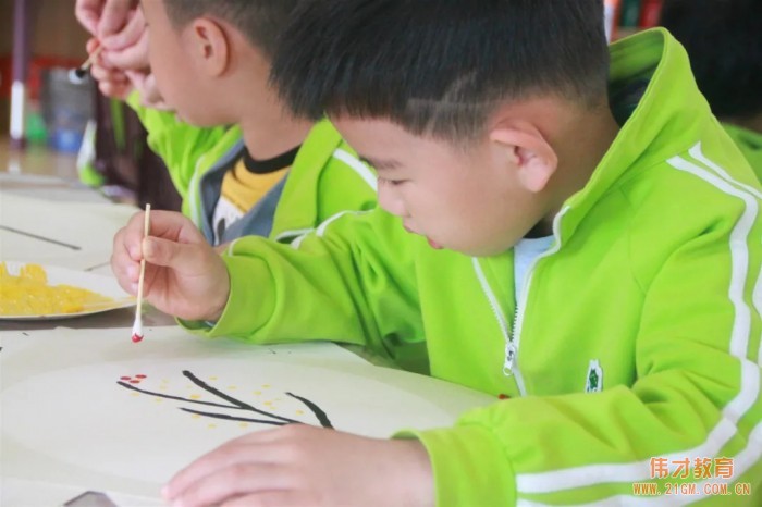 秋韻正濃時，悄然迎立冬丨浙江慈溪清水灣偉才幼兒園