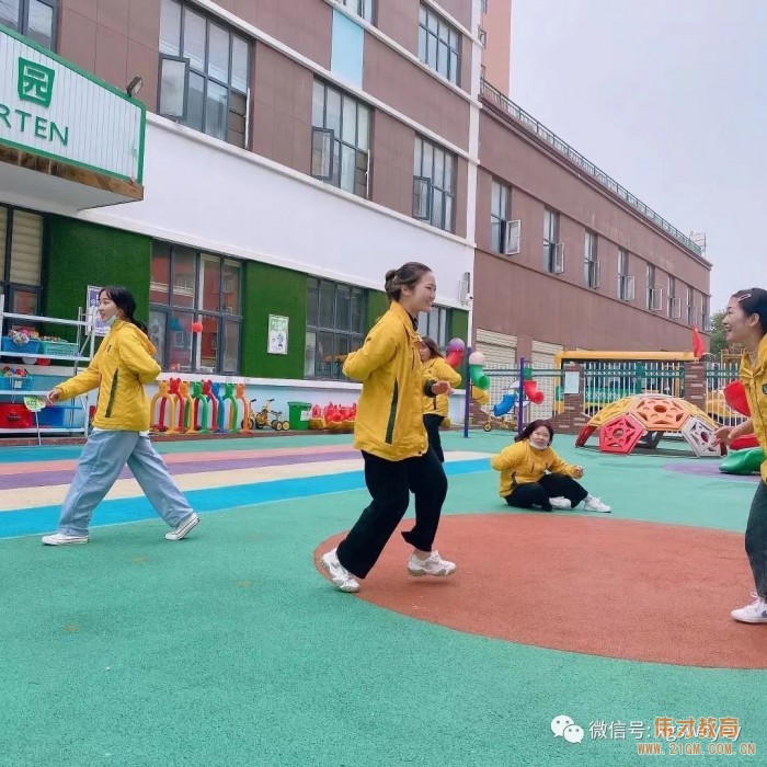 童心共筑中國夢 疫情防控多運動丨湖北孝感開發區偉才幼兒園