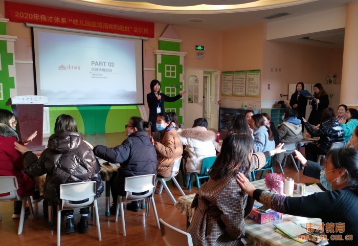 小區域,大學問——偉才體系“區域活動有效組織”實訓