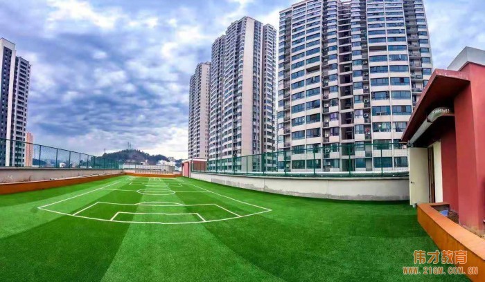 偉才體系再添一園,落座湖北省十堰市張灣區國瑞藍山郡小區!