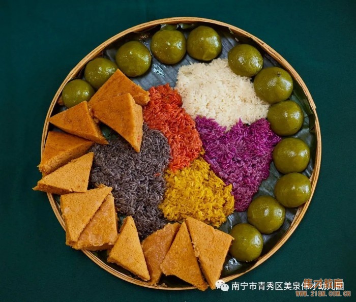 “壯鄉歌圩節，五彩三月三”——廣西南寧美泉偉才幼兒園