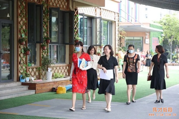 江蘇蘇州木瀆雀梅偉才幼兒園通過省優現場評估