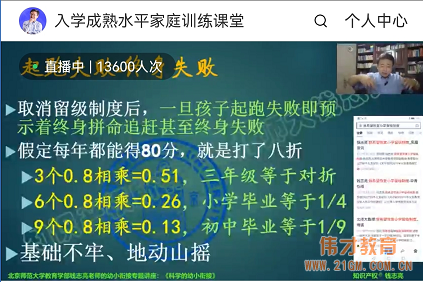 偉才專屬開學第一課！特邀北師大錢志亮教授詳解《新政之下入學準備》